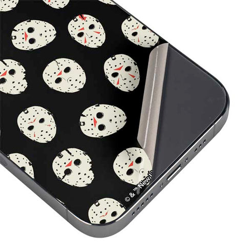 Warner Bros Friday the 13th Jason Voorhees Pattern iPhone 14 Pro Skin